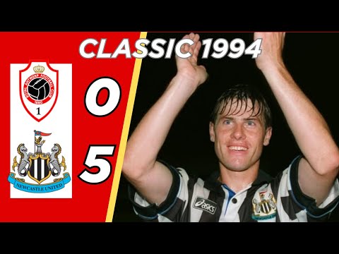 Royal Antwerp vs Newcastle United 0-5 | UEFA Cup 1994-1995 Round of 64 1st Leg | Extended Highlights