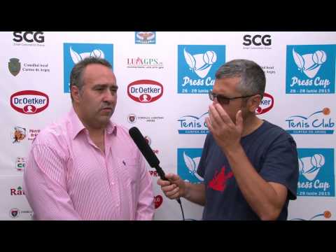Press Cup 2015 - Interviu Hervé Madramany