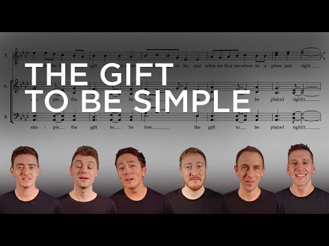 Sing along with The King's Singers: The Gift to be Simple (arr. Chilcott)