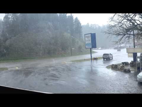 Hail Storm In Keystone SD