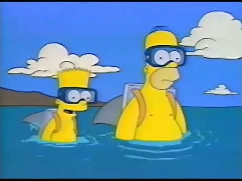 The Simpsons Fox Promo (1994): “Itchy & Scratchy Land“ (S06E04) (10 second)