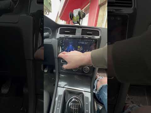 How to install Volkswagen Golf 7 Android 12 car radio with Apple CarPlay