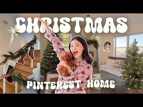 I turned our home into a Pinterest Christmas home… then Rocky had an emergency🥺🎄 | OUAT