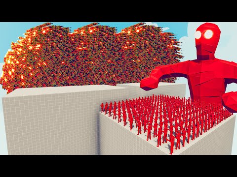 200x FIRE MUMMIES + 1x GIANT vs EVERY GOD - Totally Accurate Battle Simulator TABS