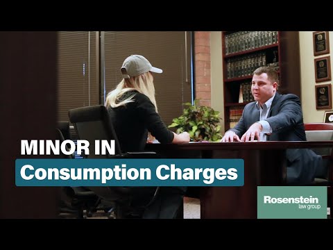 Minor in Consumption Charges