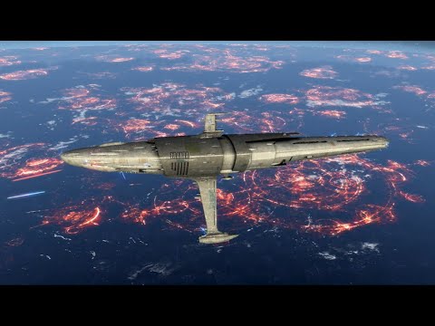 MC75 Star Cruiser vs Victory-class Star Destroyer - Star Wars: Empire At War Remake NPC Battle