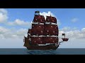 The Queen Anne's Revenge attacks British Merchants | Pirates of the Caribbean Cinematic Battle