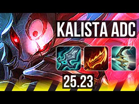 KALISTA & Neeko vs YUNARA & Pantheon (ADC) | Dominating | KR Challenger | 25.23