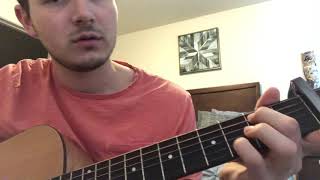 “Wide Open” - Mike Posner Guitar Tutorial