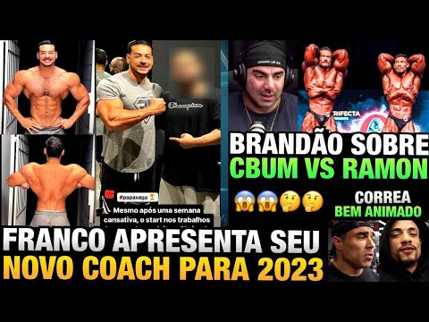 NOVO COACH DO FE FRANCO - BRANDÃO OPINA: CBUM VS RAMON - CORREA ANIMADO COM GNOMO + COELHO