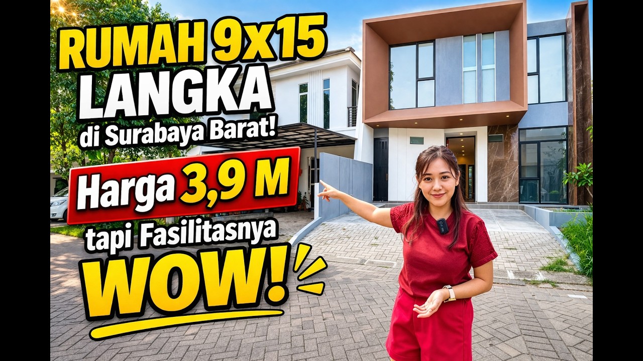 Rumah Baru Gress Dgn Kamar Mandi di Dalam Semua di Woodland Citraland Rumah Bagus HGB di Citraland Cluster Woodland, Jl. Citra Mahoni Made Timur V, Made, Sambikerep, Kota Surabaya, Jawa Timur, Indonesia, 60219, Citraland