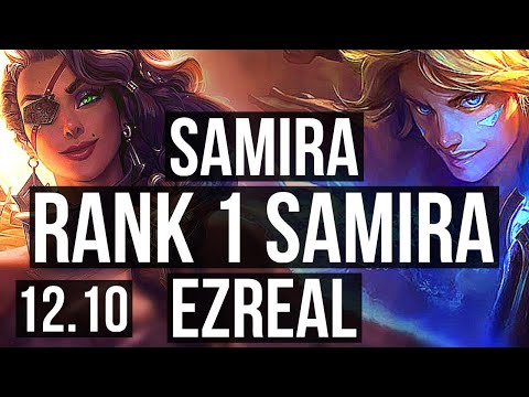 SAMIRA & Rell vs EZREAL & Senna (ADC) | Rank 1 Samira, Rank 3, Quadra | KR Challenger | 12.10