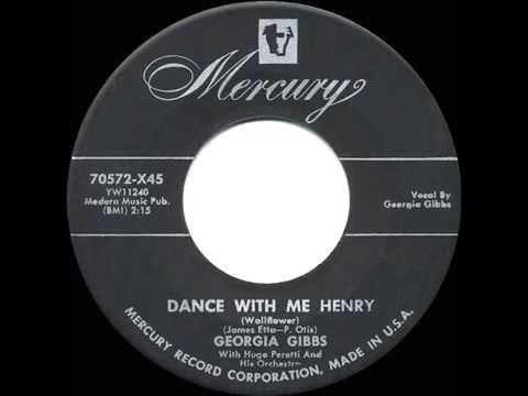 1955 HITS ARCHIVE  Dance With Me Henry   Georgia Gibbs a #1 record