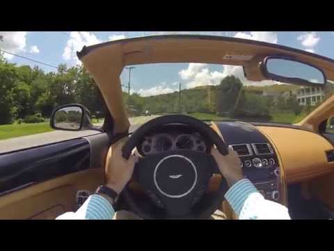 2014 Aston Martin DB9 Volante POV Test Drive