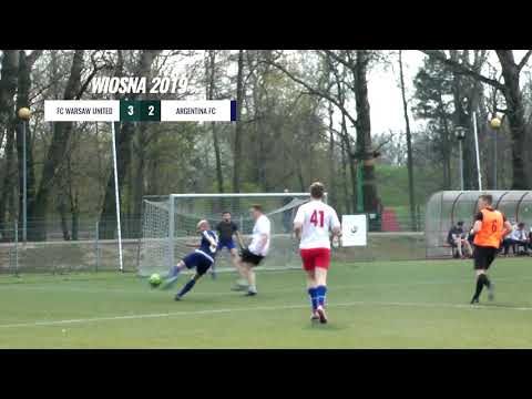LIGA BEMOWSKA / WIOSNA 2019 / FC WARSAW UNITED - ARGENTINA FC