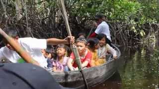 preview picture of video 'Bokor Fiesta - Keletah Budak Pekanbaru Naik Sampan Batang Tuaka'