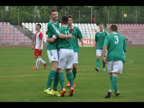 ŁKS 1926 Łomża - Legia Warszawa 1995/1996 1:4 (skrót meczu)