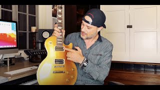Video thumbnail for 2020 Gibson Les Paul Standard Slash Collection Victoria Goldtop REVIEW! by THE VATICANTS