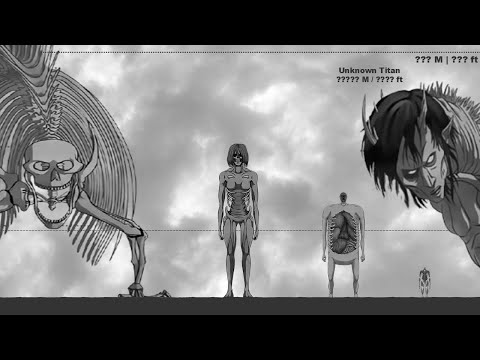 Attack On Titan | Size Comparison [2025]