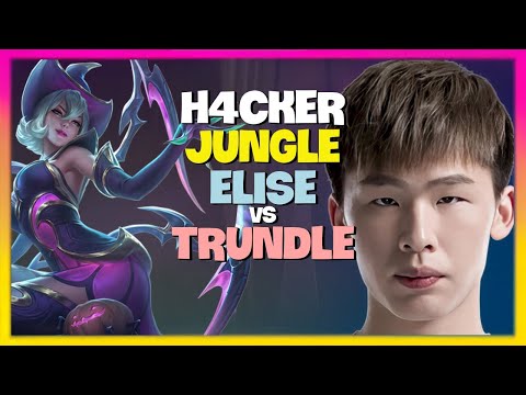 Challenger H4cker's UNSTOPPABLE Elise Jungle: Learn Pro Tactics | Engsub