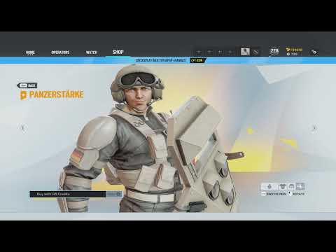 RAINBOW SIX SIEGE EXTRAS - BLITZ ELITE SET PANZERSTARKE