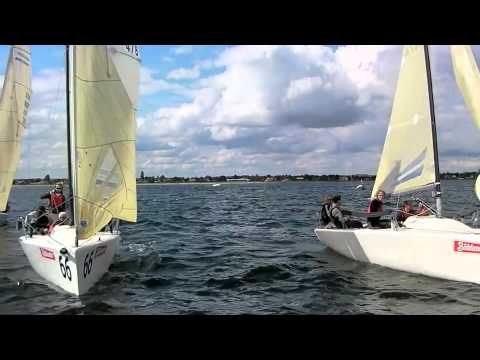 2011 Boklunder Melges 24 European Championship Day 3 Race 5 Start