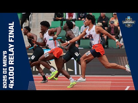Men's 4x100m final - 2025 NCAA outdoor track and field championships