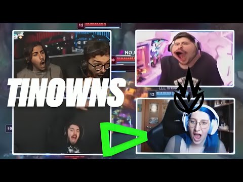 STREAMERS REACT TO TINOWNS' INSANE PLAY AGAINST PAIN AT CBLOL