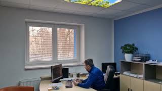 Dekorativní LED svítidlo - LED panel ORTUS - motiv stromy - sada 9 panelů