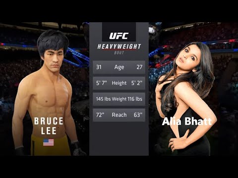 UFC4 | Bruce Lee vs Alia Bhatt (EA Sports UFC 4)