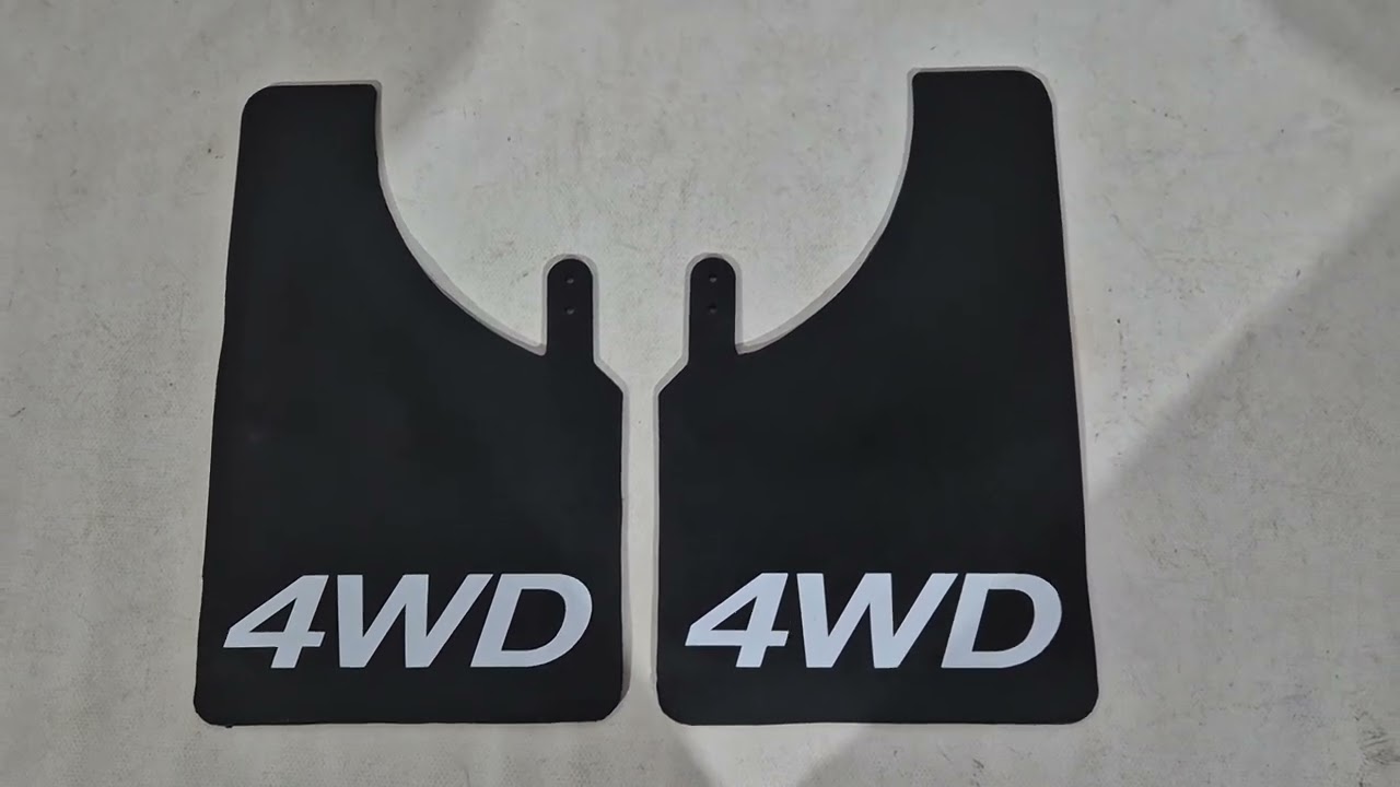 Универсальные брызговики Polytep (230*375, 2 шт) Video 2