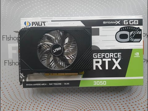 PALIT GeForce RTX3050 6GB StormX