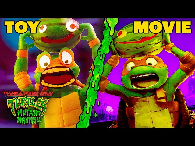 Vídeo relacionado con TEENAGE MUTANT NINJA Turtles: Mutant Mayhem Making of a Ninja Raphael Figura de acción Paquete de 3