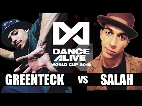 GREENTECK(Canada) vs SALAH(France)　SEMI FINAL / DANCE ALIVE WORLD CUP 2018