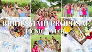 Bridesmaid Proposal Vlog: Creative Gift Ideas, DIY Boxes, & Dreamy Picnic!