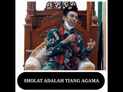 SHOLAT ADALAH TIANG AGAMA | Ustadz Abdul Somad,. Lc,. Ma,. Ph.D_Vidio Pendek Mp4
