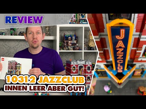 Mehr Musik im Innenraum, LEGO! 🎷 Jazzclub LEGO® ICONS 10312 im Review