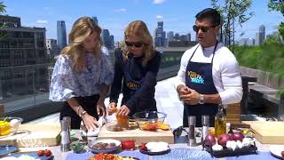 Sizzle in the City: Shereen Pavlides Makes a Grilled Chopped Italian Sandwich