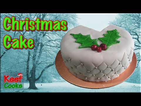 Christmas Cake | Two Day Christmas Fruit Cake