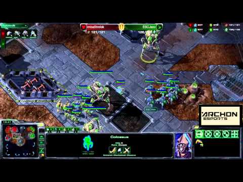 SC2 imbaStrelok Vs ESCJaxx