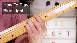 &#39;Blue Light&#39; Prince Guitar Lesson