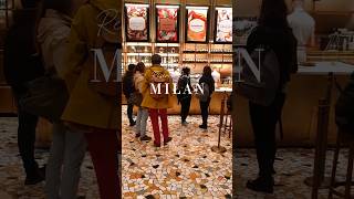 Starbucks Reserve Roastery Milan - The fanciest Starbucks I've seen! #coffee #starbucks #ytshorts