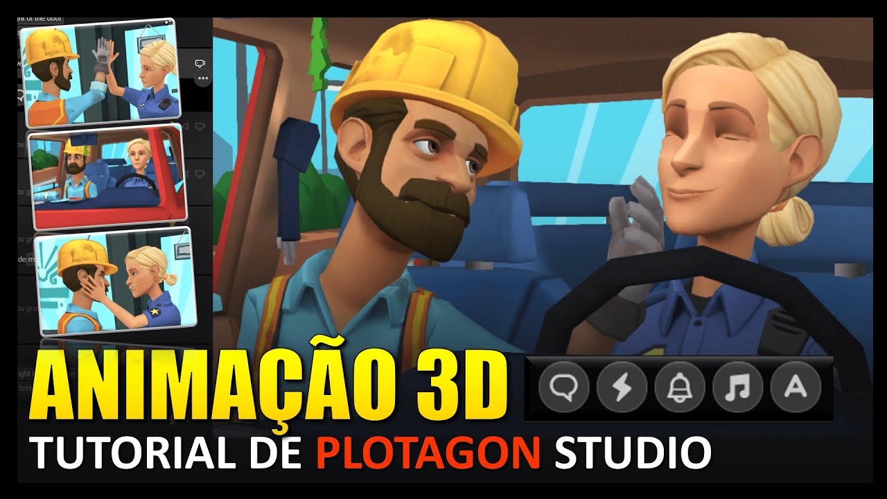 [PLOTAGON STUDIO] Tutorial de Animação 3D para PC e Celular