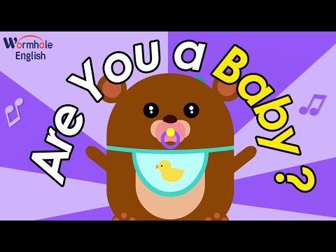 How Old Are You? ♫ | We Are Not Babies! | Wormhole English Song for Kids