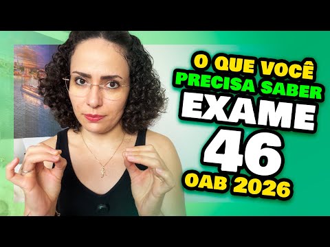Vídeo: Segunda fase OAB 46: datas, áreas e regras