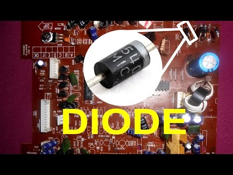 شرح مفصل لواحد من أهم مركبات الدارة الكهربائية  DIODE (حصري) Video