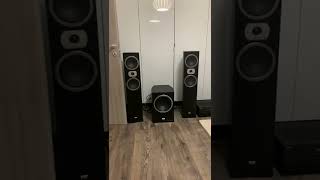 Heco Victa Prime 502 - Sbw Heco Victa Prime 252A - receiver Onkyo