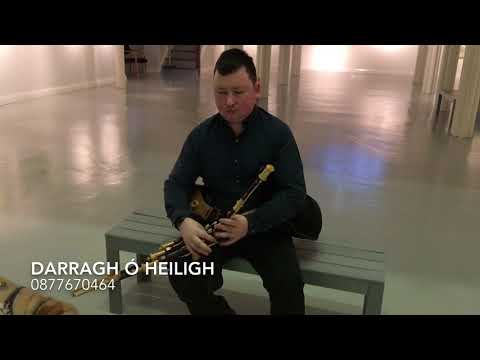 Solo tunes on the uilleann pipes in the Highlanes, Drogheda.