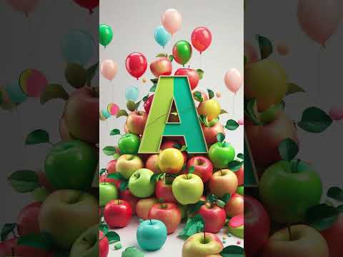Fun with Alphabets. Letter A!