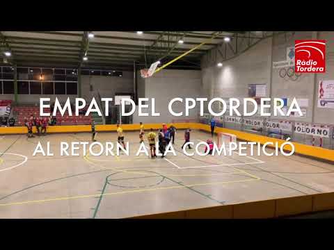 VIDEONOTÍCIES - El CPTordera empata al retorn a la competició